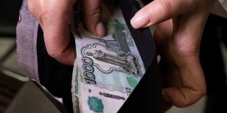 Russian rouble at 32-month low, a boon for exporters, minister says